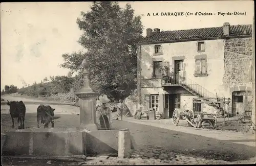 Ak Orcines Puy de Dôme, In der Kaserne