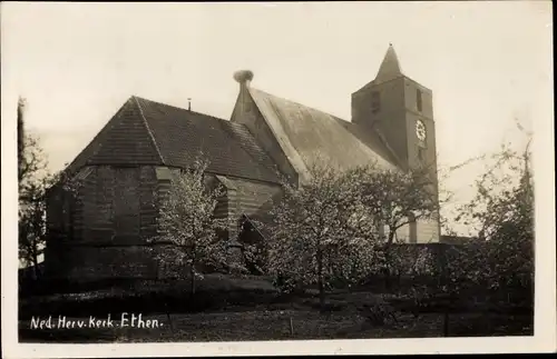 Foto Ak Ethen Eethen Nordbrabant, Kirche