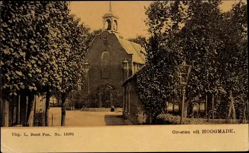 Ak Hoogmade Moerdijk Nordbrabant Niederlande, Kapelle