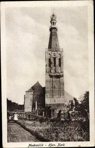 Ak Medemblik Nordholland Niederlande, Kirche