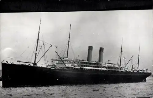 Foto Dampfer Cedric, White Star Line