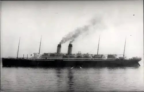 Foto Dampfer Adriatic, White Star Line