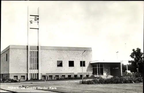 Ak Nijkerk Gelderland, Kirche Guter Hirte