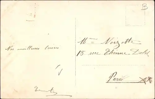 Ak Genf Genf Schweiz, Les Mouettes, Ile Rousseau