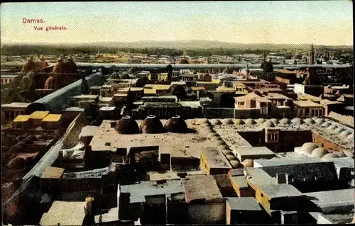 Ak Damaskus Syrien, Gesamtansicht