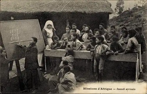 Ak Missions of Africa, Afrikanische Inaudi