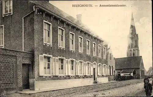 Ak Bixschoote Langemark Poelkapelle Westflandern, Annuntiatenklooster