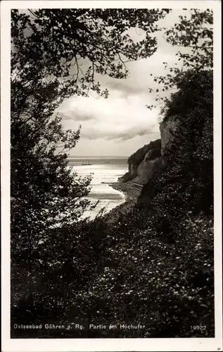 Ak Ostseebad Göhren auf Rügen, Hochufer