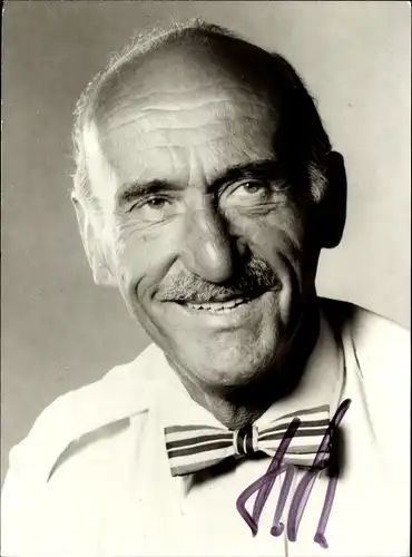 Ak Schauspieler Hans Sachs, Portrait, Autogramm