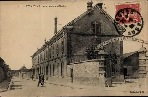 Ak Troyes Aube, La Manutention Militaire
