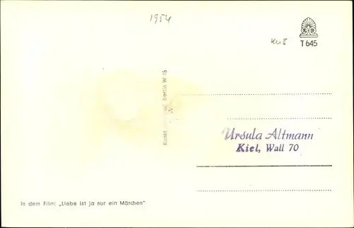 Ak Schauspieler Gerhard Riedmann, Portrait, Autogramm