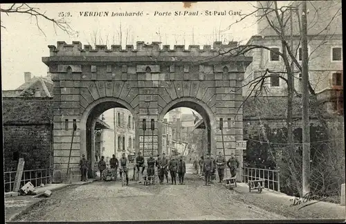 Ak Verdun-Meuse, Porte Saint Paul