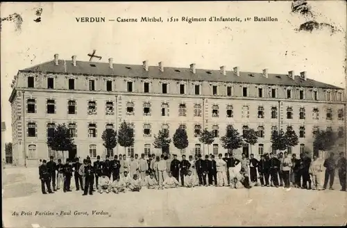 Ak Verdun-Meuse, Caserne Miribel