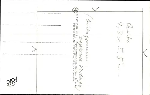 Ak Schauspielerin Irene Koss, Portrait, Autogramm