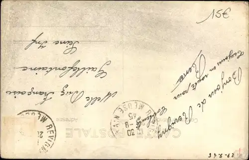 Ak Revigny sur Ornain Meuse, Caserne a Maginot