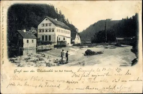 Ak Bad Teinach Zavelstein im Schwarzwald, Thalmühle