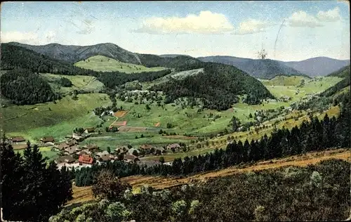 Ak Menzenschwand Sankt Blasien im Schwarzwald, Menzenschwander Tal