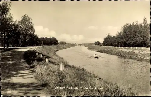 Ak Märkisch Buchholz, Kanal