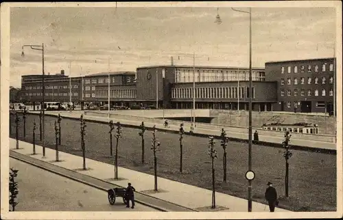 Ak Duisburg im Ruhrgebiet, Hauptbahnhof