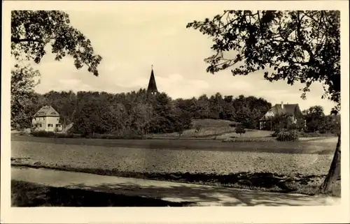 Ak Schmeckwitz Oberlausitz, Panorama