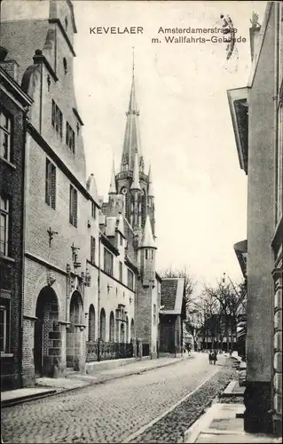 Ak Kevelaer am Niederrhein, Amsterdamerstraße, Wallfahrts-Gebäude