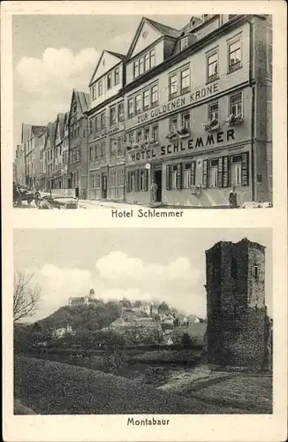 Ak Montabaur im Westerwald, Hotel Schlemmer