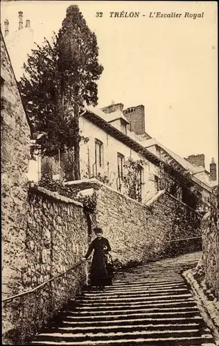 Ak Trelon North, Die königliche Treppe