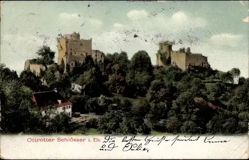 Ak Ottrott Elsass Bas Rhin, Schlösser