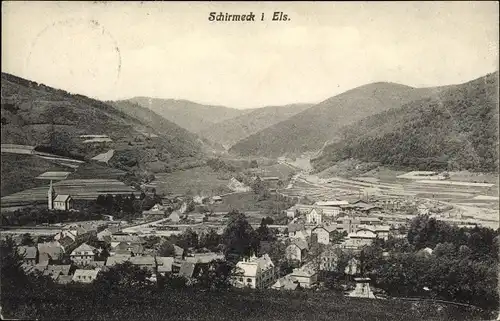 Ak Schirmeck Elsass Bas Rhin, Panorama