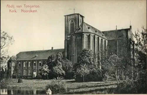 Ak Westerloo Westerlo Flandern Antwerpen, Abdij van Tongerloo, Kerk, Noordkant