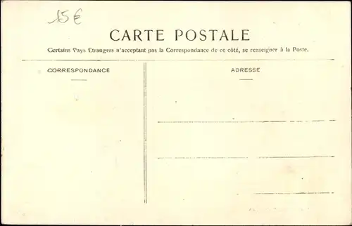 Ak La Houssoye Oise, Route de Beauvais