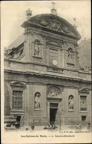 Ak Paris XII, Kirche Saint-Elisabeth