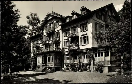 Ak Kandersteg Kanton Bern, Hotel Kurhaus