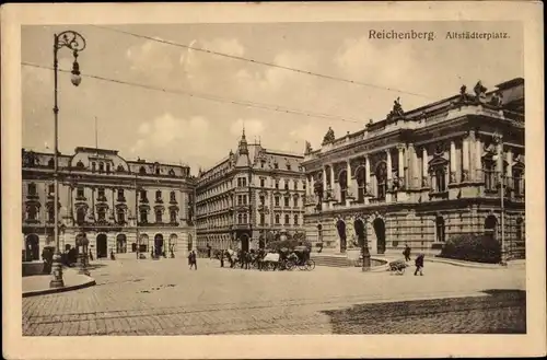 Ak Liberec Reichenberg in Böhmen, Altstädterplatz