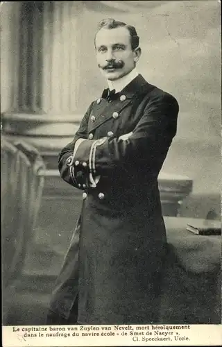 Ak Kapitän in Uniform, Baron van Zuylen van Nevelt