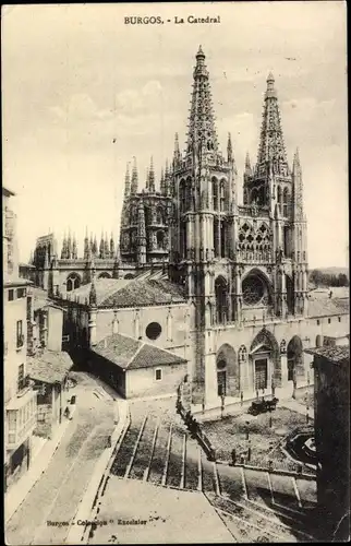 Ak Burgos Kastilien und León, Kathedrale