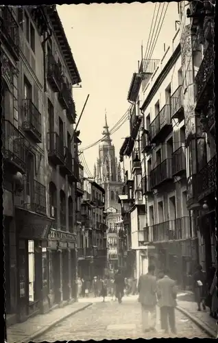 Ak Toledo Kastilien La Mancha Spanien, Calle del Comercio