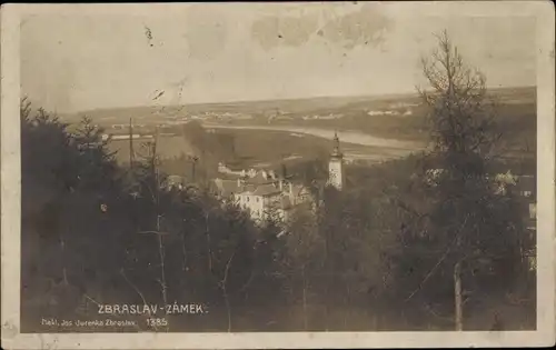 Ak Zbraslav Königsaal Praha Prag, Schloss Zbraslav