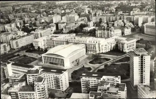 Ak Budapest Ungarn, Platz des Palais