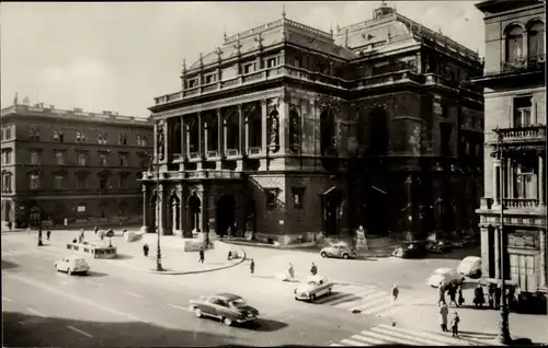 Ak Budapest Ungarn, Opernhaus