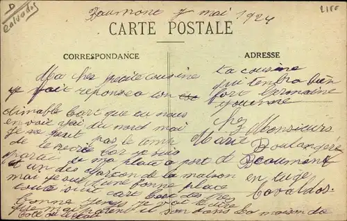 Ak Beaumont en Auge Calvados, Rue de la Marie