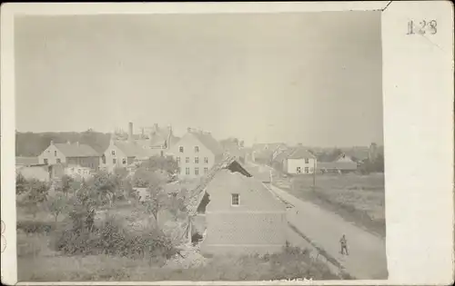 Foto Ak Merkem Westflandern, Kriegszerstörung I. WK