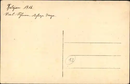 Ak Lendelede Westflandern, Statiestraat