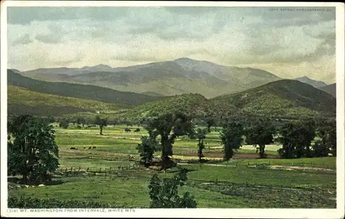 Ak New Hampshire USA, Mount Washington von Intervale, White Mountains