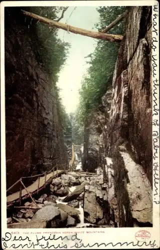 Ak Franconia Notch New Hampshire USA, Flume, White Mountains