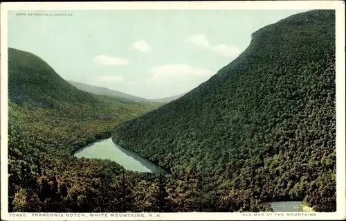 Ak Franconia Notch New Hampshire USA, White Mountains