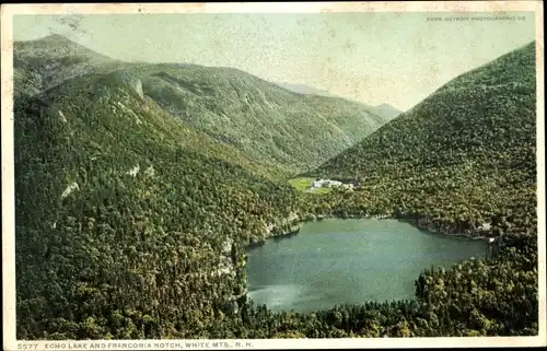 Ak Franconia Notch New Hampshire USA, White Mountains, Echo Lake