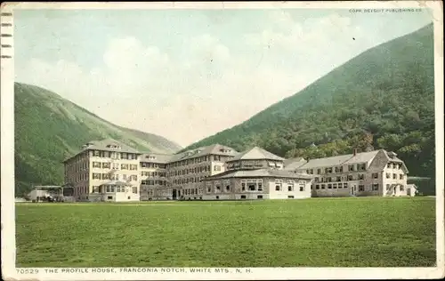 Ak Franconia Notch New Hampshire USA, Profilhaus, White Mountains