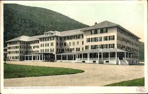 Ak Franconia Notch New Hampshire USA, Profilhaus, White Mountains