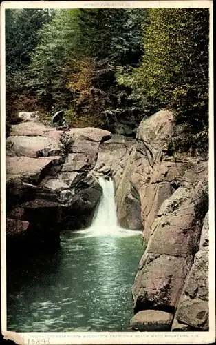 Ak Franconia Notch New Hampshire USA, White Mountains, Woodstock